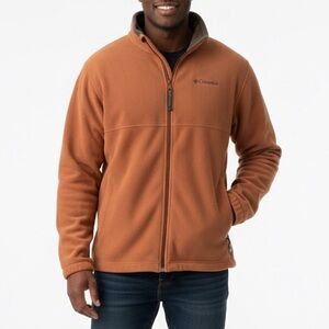 Columbia Men’s Steens Mountain 2.0 Full Zip Fleece Jacket - XXL - Burnt Orange